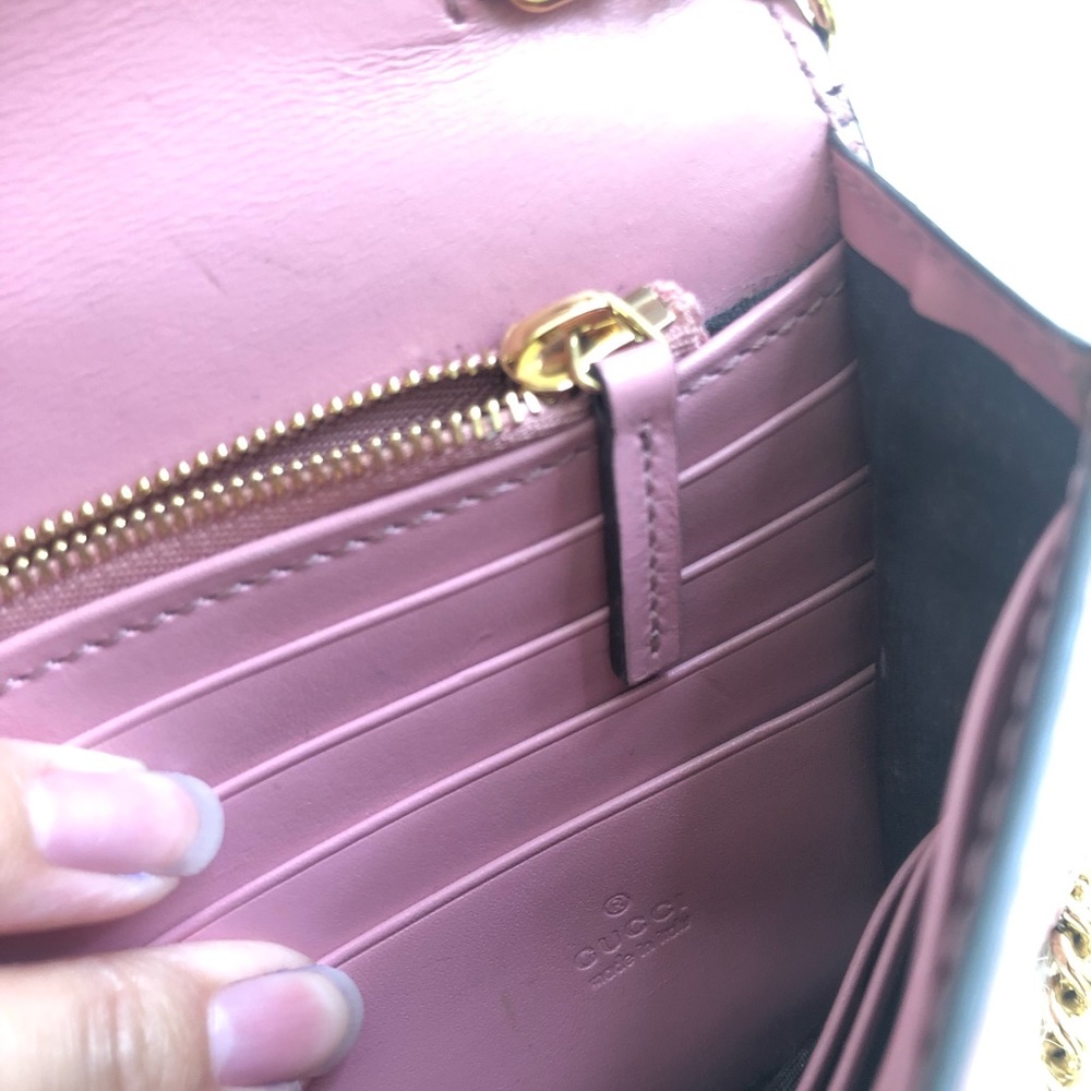 Gucci crossbody bag wallet on chain - Picture 6 of 8